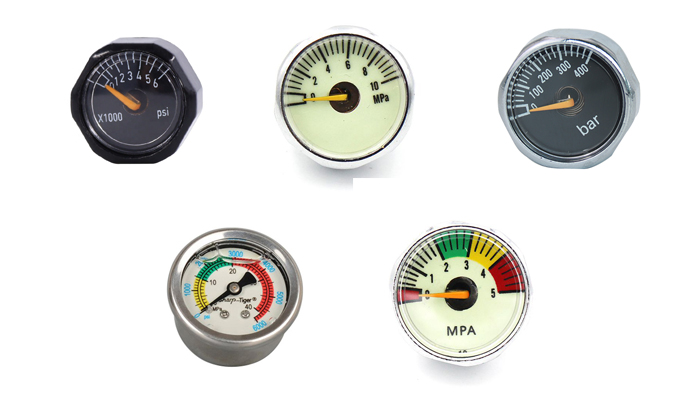 Air rifle PCP pressure gauge Topa manufacturer
