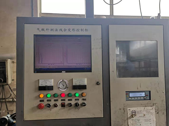 PCP air tank external measurement hydrostatic test Topa manufacturer