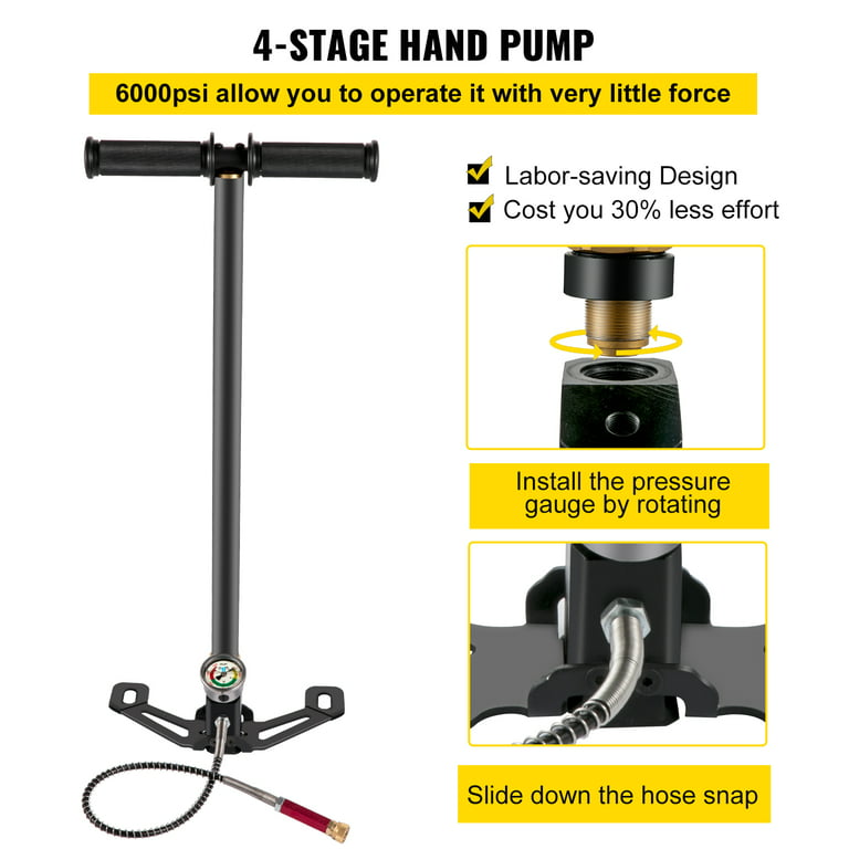 4 stage PCP hand pump Topa manufacturer
