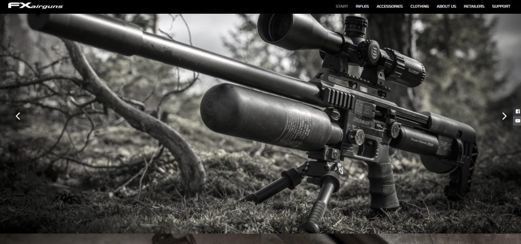 Fx Airguns website Topa manufaturer